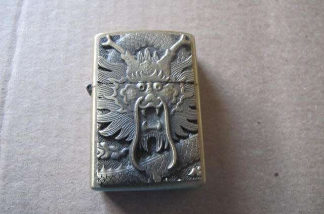 Star Lighter - Knight design - design similar to Zippo - unused